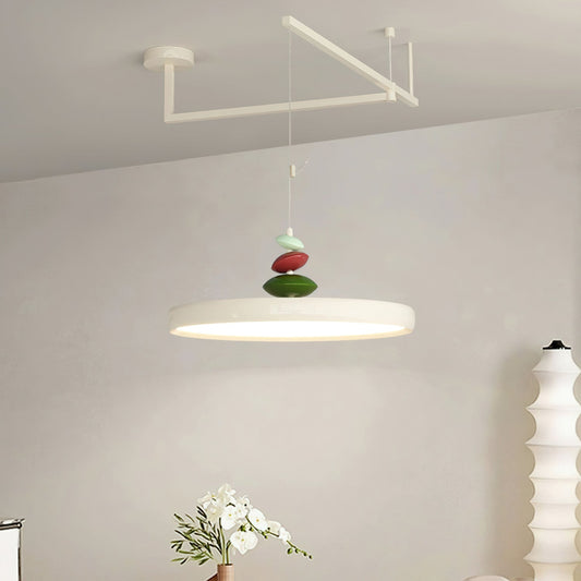 Swing Arm Stone Pendant Light Pendant light