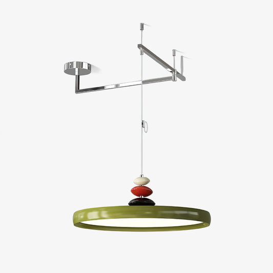 Swing Arm Stone Pendant Light Pendant light