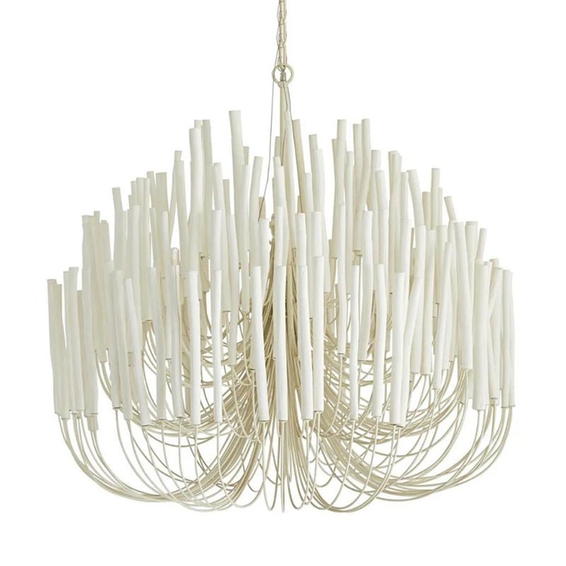 Swinton Chandelier 12 Heads ∅ 31.5″ x H 39.4″ / White 1001 Chandelier