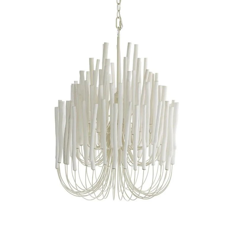 Swinton Chandelier 6 Heads ∅ 20.9″ x H 29.9″ / White 1001 Chandelier