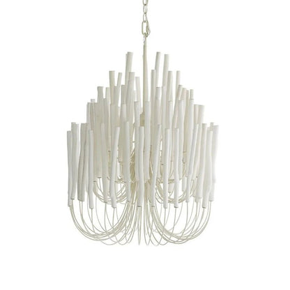 Swinton Chandelier 6 Heads ∅ 20.9″ x H 29.9″ / White 1001 Chandelier
