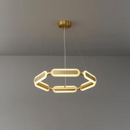 Swirl Chandelier