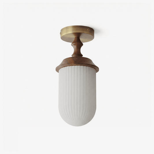 Sylvan Wood Rim Ceiling Lamp
