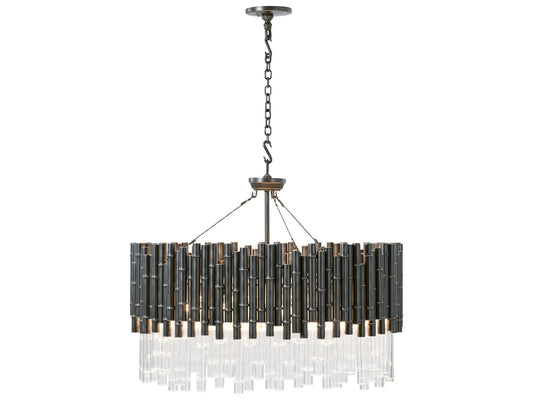 Theodore Alexander Ta Illuminations Bronze Drum Chandelier