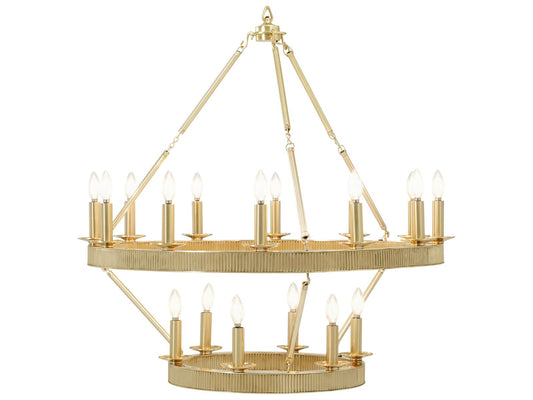 Theodore Alexander Ta Illuminations Gold Chandelier