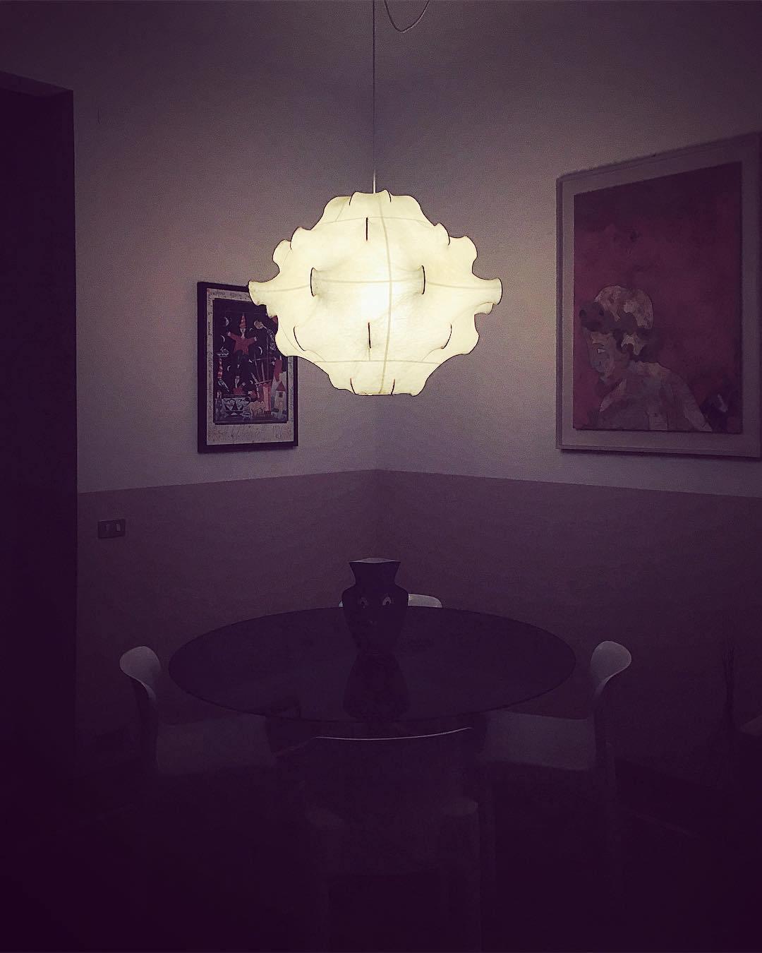 Cocoon Bloom Pendant Lamp ∅ 24.8″ x H 19.7″ / Dia 63cm x H 50cm / White Pendant light