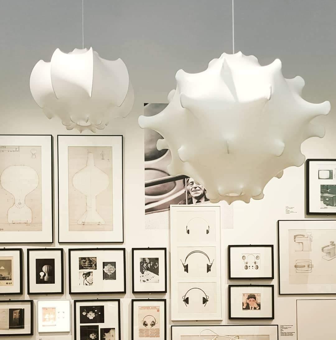 Cocoon Bloom Pendant Lamp ∅ 24.8″ x H 19.7″ / Dia 63cm x H 50cm / White Pendant light