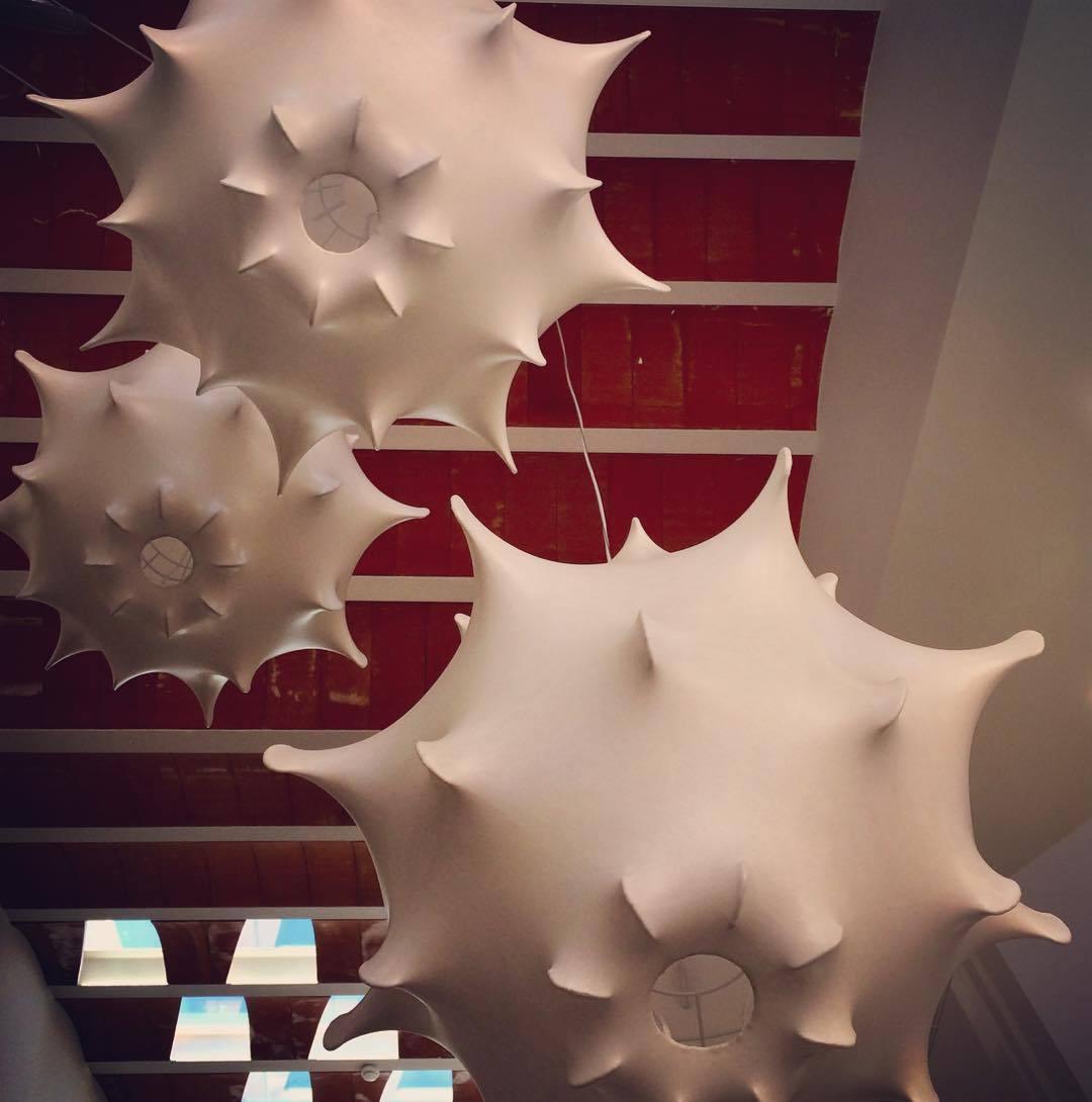 Cocoon Bloom Pendant Lamp ∅ 24.8″ x H 19.7″ / Dia 63cm x H 50cm / White Pendant light