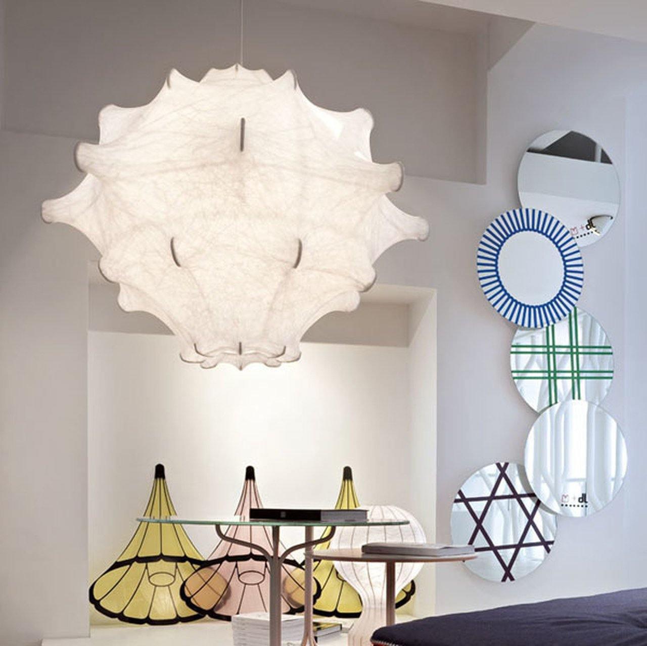 Cocoon Bloom Pendant Lamp ∅ 24.8″ x H 19.7″ / Dia 63cm x H 50cm / White Pendant light
