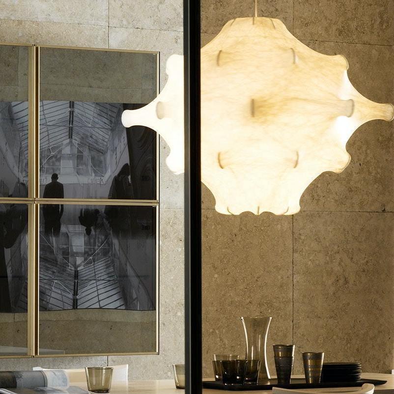 Cocoon Bloom Pendant Lamp ∅ 24.8″ x H 19.7″ / Dia 63cm x H 50cm / White Pendant light