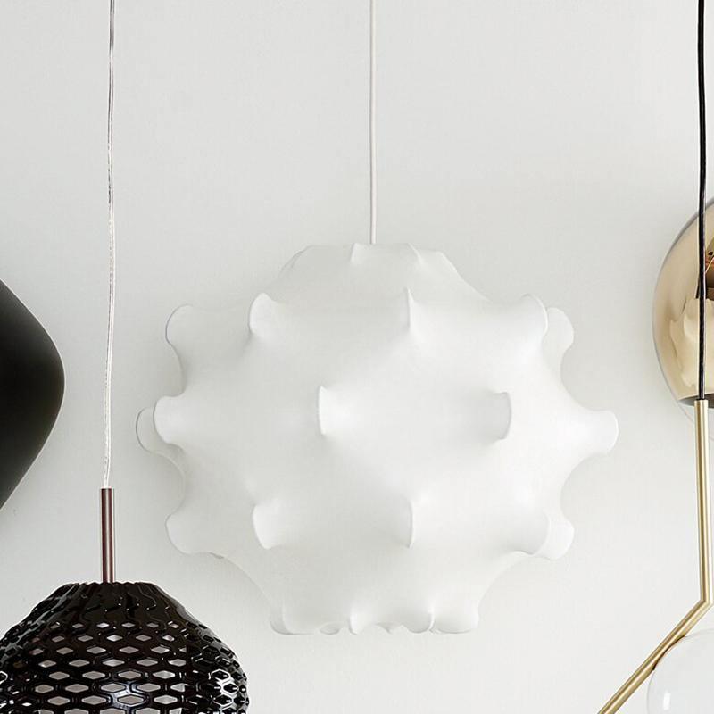 Cocoon Bloom Pendant Lamp ∅ 24.8″ x H 19.7″ / Dia 63cm x H 50cm / White Pendant light