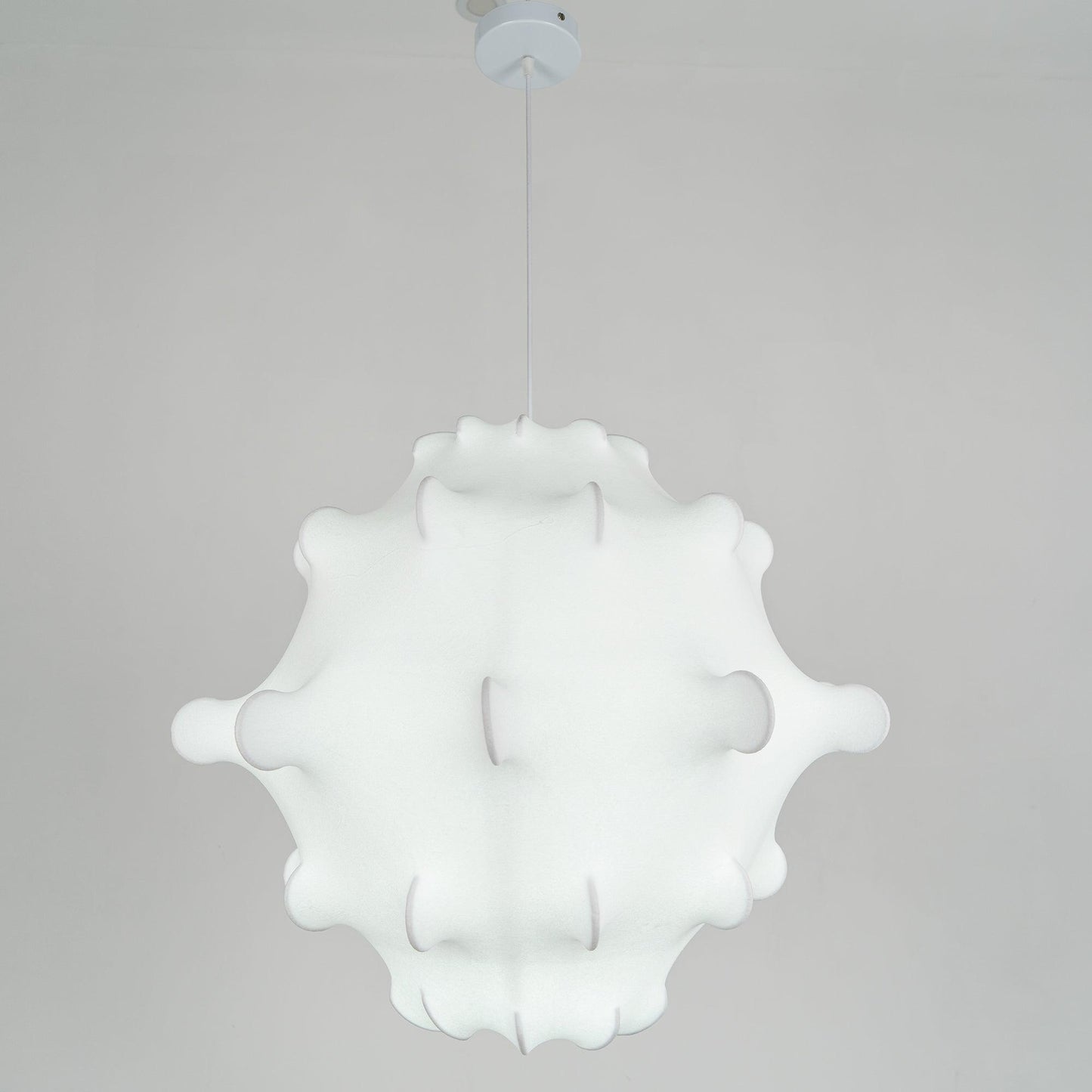 Cocoon Bloom Pendant Lamp ∅ 24.8″ x H 19.7″ / Dia 63cm x H 50cm / White Pendant light
