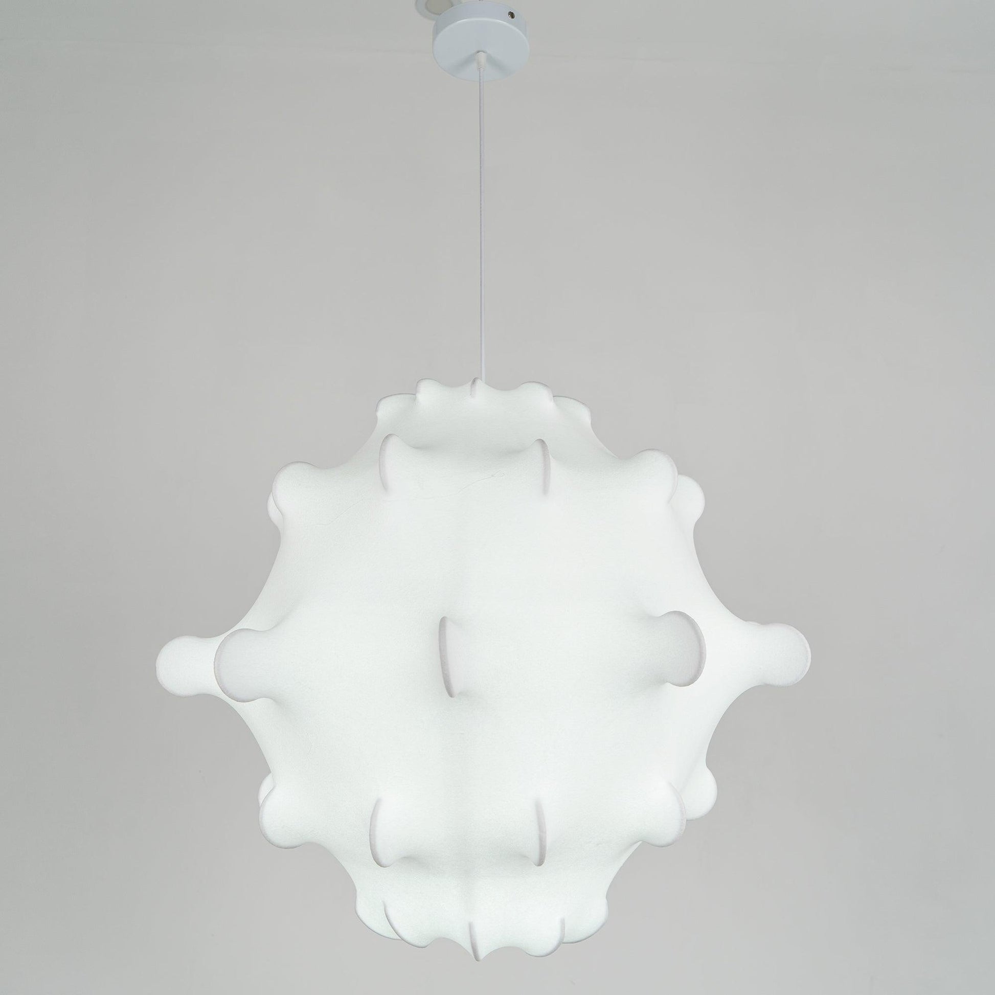 Cocoon Bloom Pendant Lamp ∅ 24.8″ x H 19.7″ / Dia 63cm x H 50cm / White Pendant light