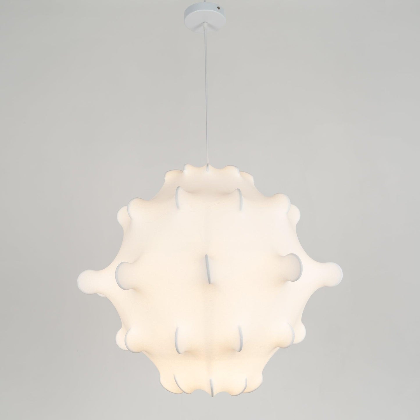 Cocoon Bloom Pendant Lamp ∅ 24.8″ x H 19.7″ / Dia 63cm x H 50cm / White Pendant light