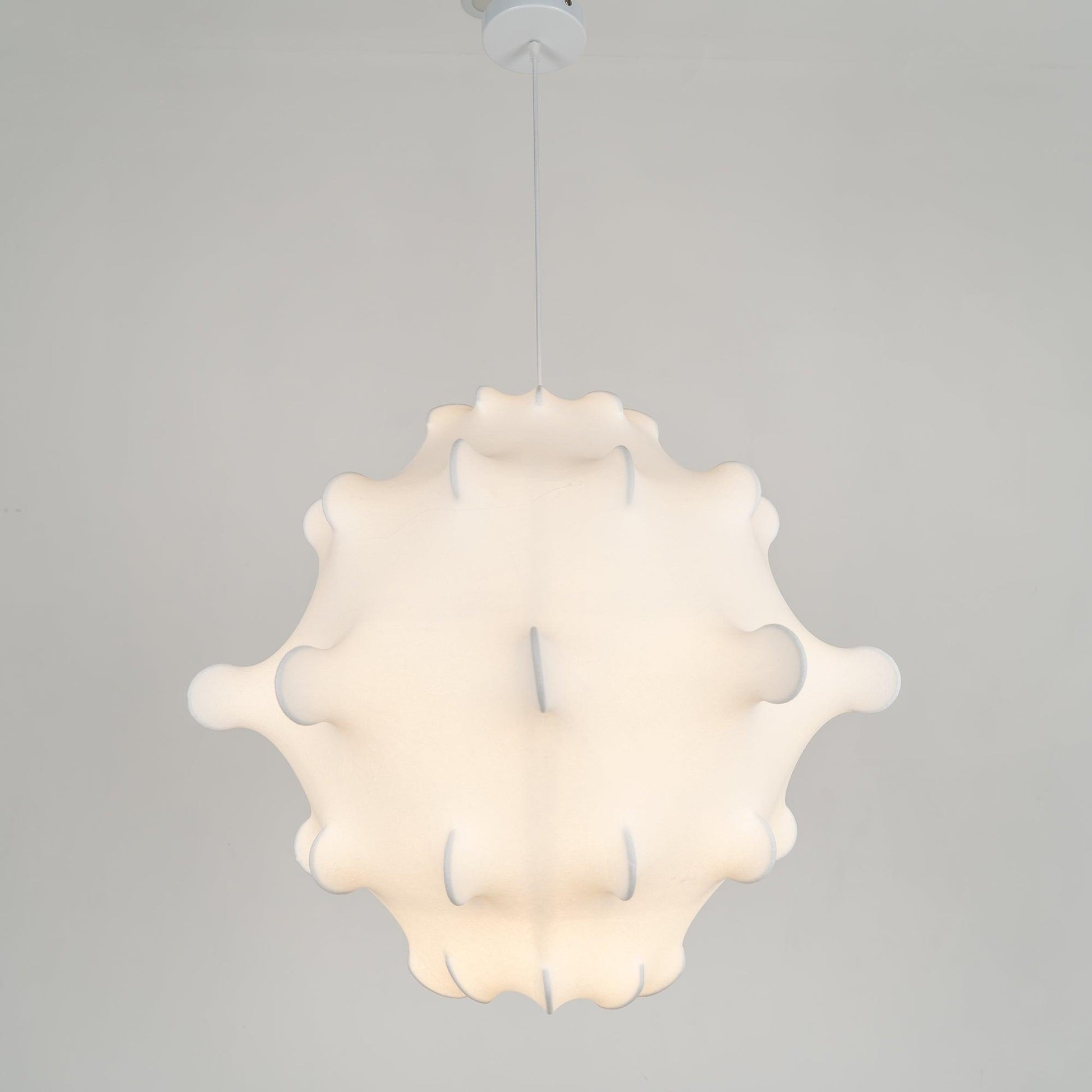 Cocoon Bloom Pendant Lamp ∅ 24.8″ x H 19.7″ / Dia 63cm x H 50cm / White Pendant light