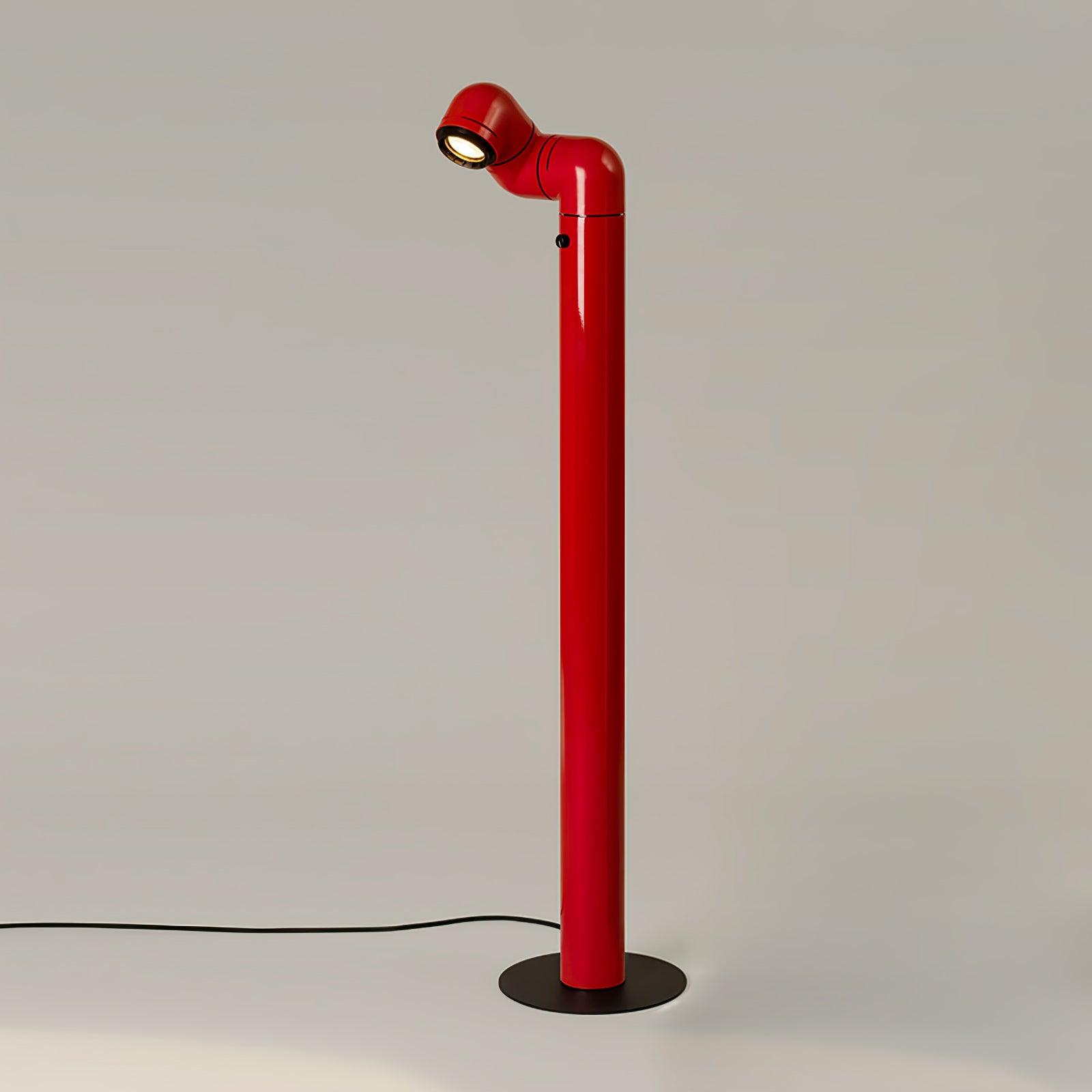 Tatu Alta Floor Lamp ∅ 9.1″ x H 45.7″ / Dia 23cm x H 116cm / Red / US Plug Floor lamp