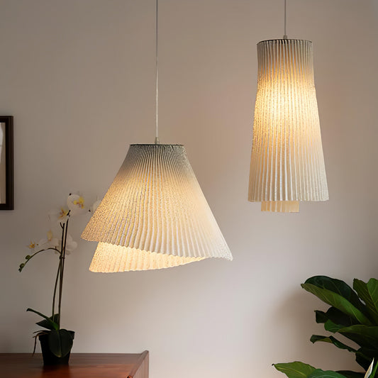 Stainless Steel Pleated Pendant Lamp Pendant light
