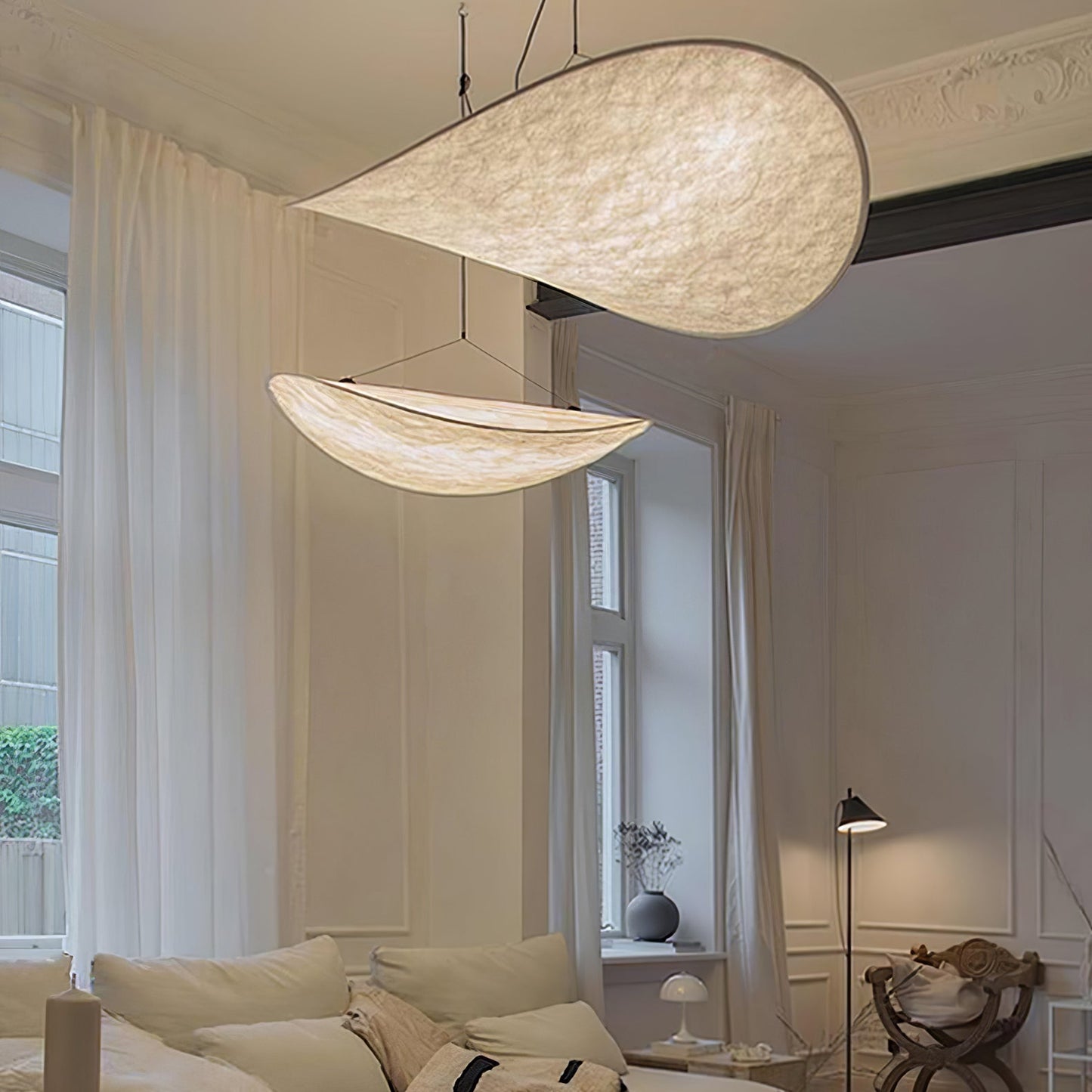 Tense Tyvek Pendant Lamp 1001 Pendant light