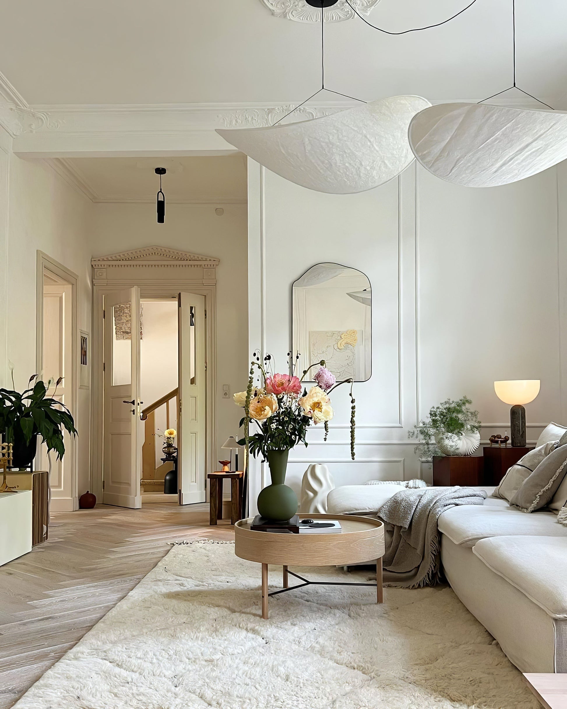 Tense Tyvek Pendant Lamp 1001 Pendant light