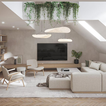 Tense Tyvek Pendant Lamp 1001 Pendant light