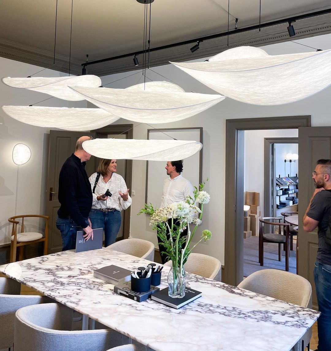 Tense Tyvek Pendant Lamp 1001 Pendant light