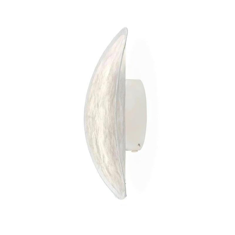 Tense Wall Lamp ∅ 14.6″ x H 13″ / White & White / Warm Light Wall lamp
