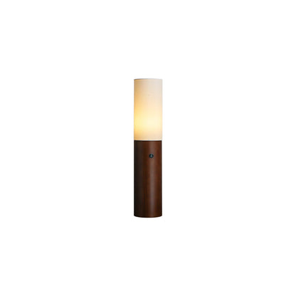 Timber Column Floor Lamp ∅ 4.3″ x H 21.7″ / Walnut Color Floor lamp