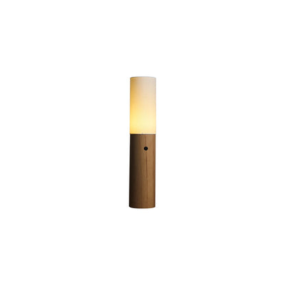 Timber Column Floor Lamp ∅ 4.3″ x H 21.7″ / Wood Color Floor lamp