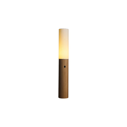 Timber Column Floor Lamp ∅ 4.3″ x H 31.5″ / Wood Color Floor lamp