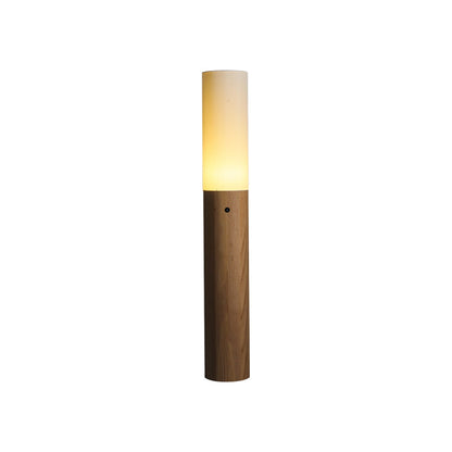Timber Column Floor Lamp ∅ 5.9″ x H 39.4″ / Wood Color Floor lamp