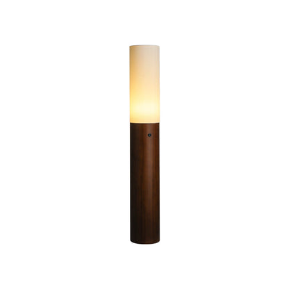 Timber Column Floor Lamp ∅ 5.9″ x H 39.4″ / Walnut Color Floor lamp