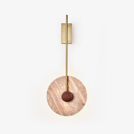 Travertine Disc Wall Lamp Wall lamp