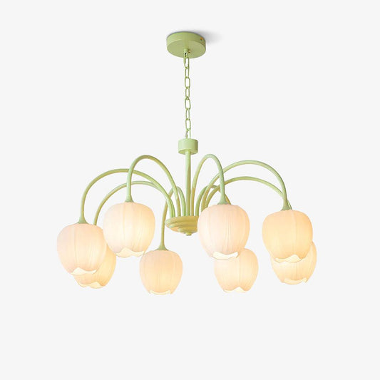 Tulip Matcha Chandelier
