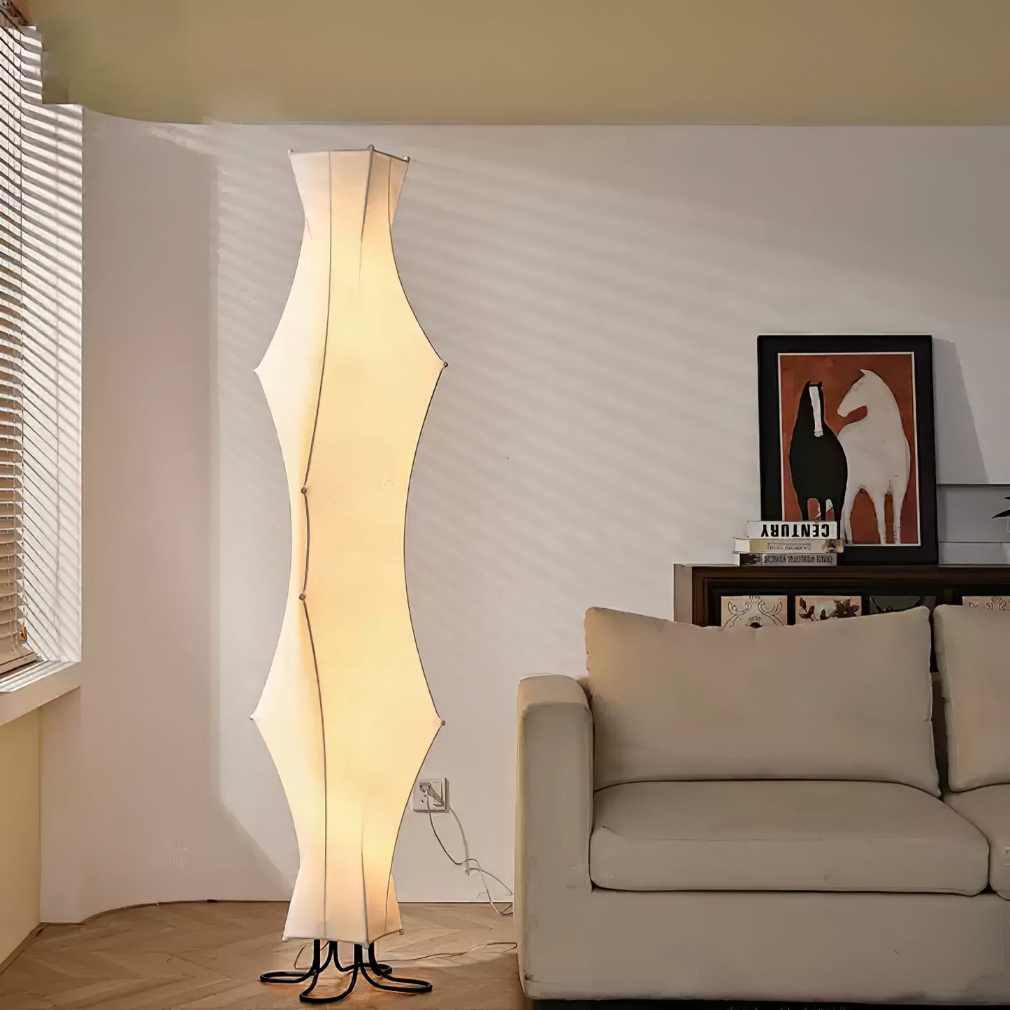 Twist Silk Floor Lamp Floor lamp