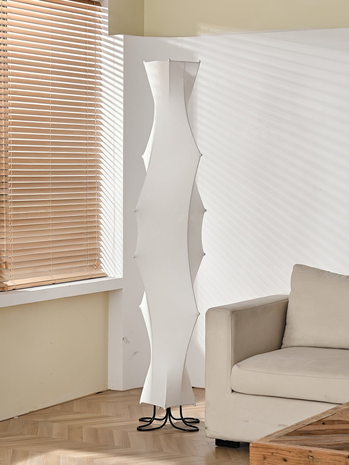 Twist Silk Floor Lamp Floor lamp