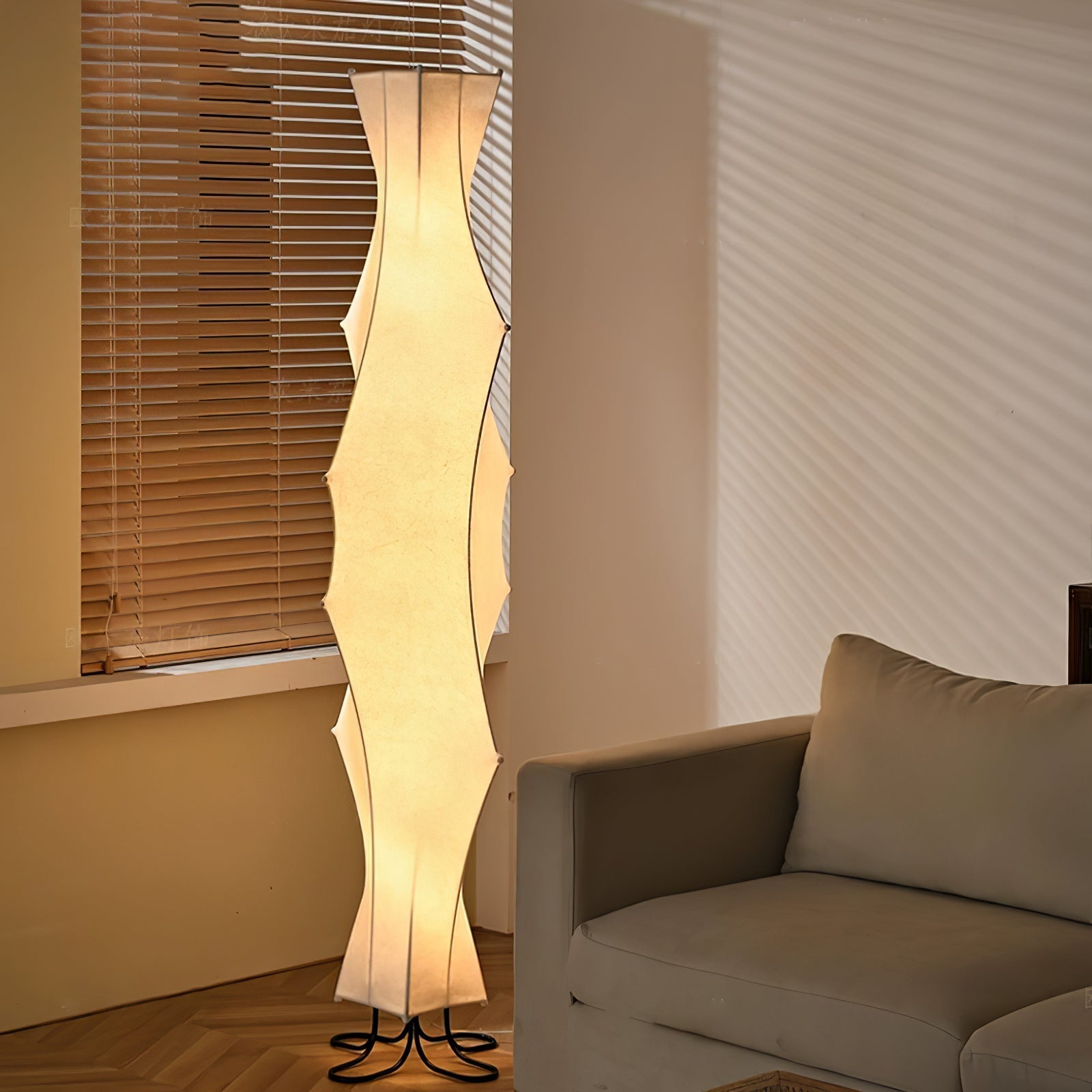 Twist Silk Floor Lamp Floor lamp