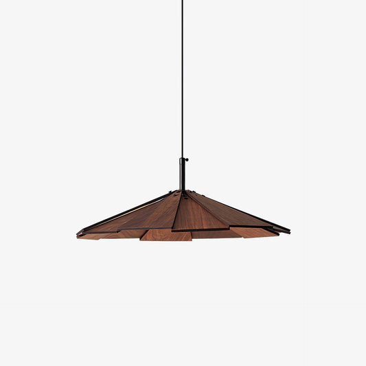 Umbrella Wooden Pendant Light