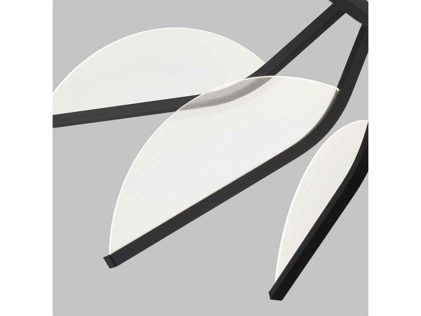 Visual Comfort Modern Belterra 38 Globe Integrated LED Chandelier in Natural Brass