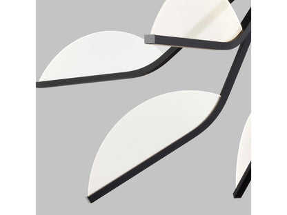 Visual Comfort Modern Belterra 16-Light LED Chandelier in Matte Black