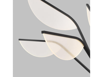 Visual Comfort Modern 12-Light Belterra Chandelier in Matte Black