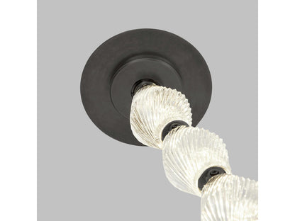 Visual Comfort Modern Collier 240 LED Crystal Chandelier by Sean Lavin