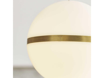 Visual Comfort Modern Hanea 9-Light LED Linear Chandelier in Natural Brass