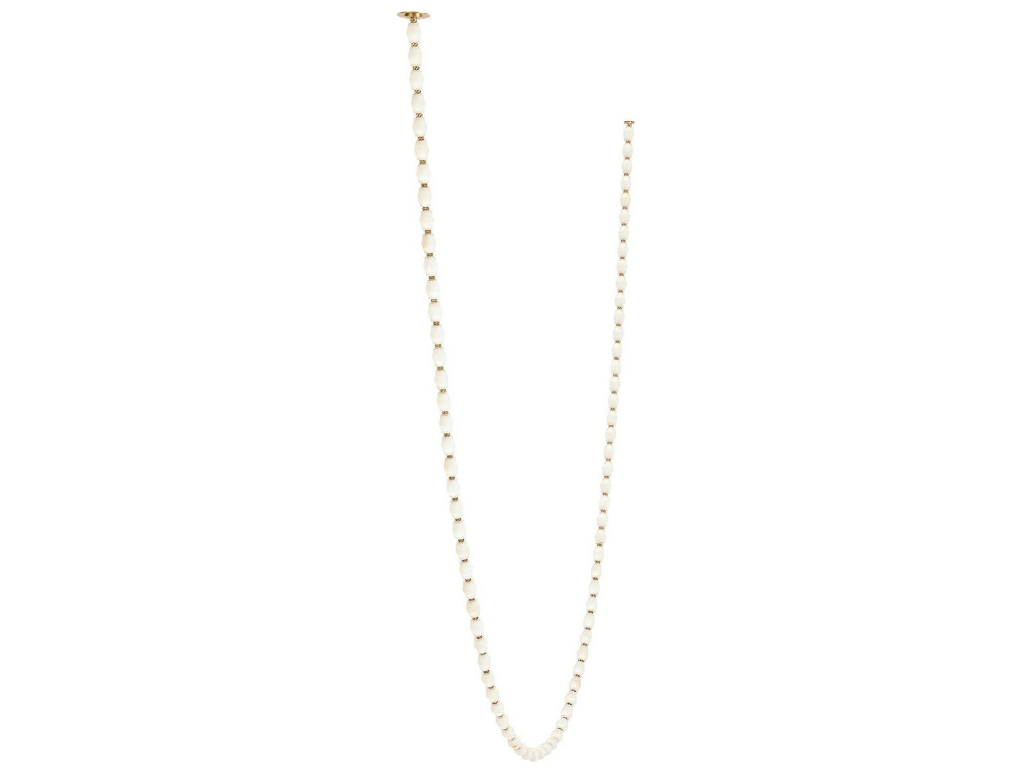 Visual Comfort Modern Collier Alabaster Linear Chandelier by Sean Lavin