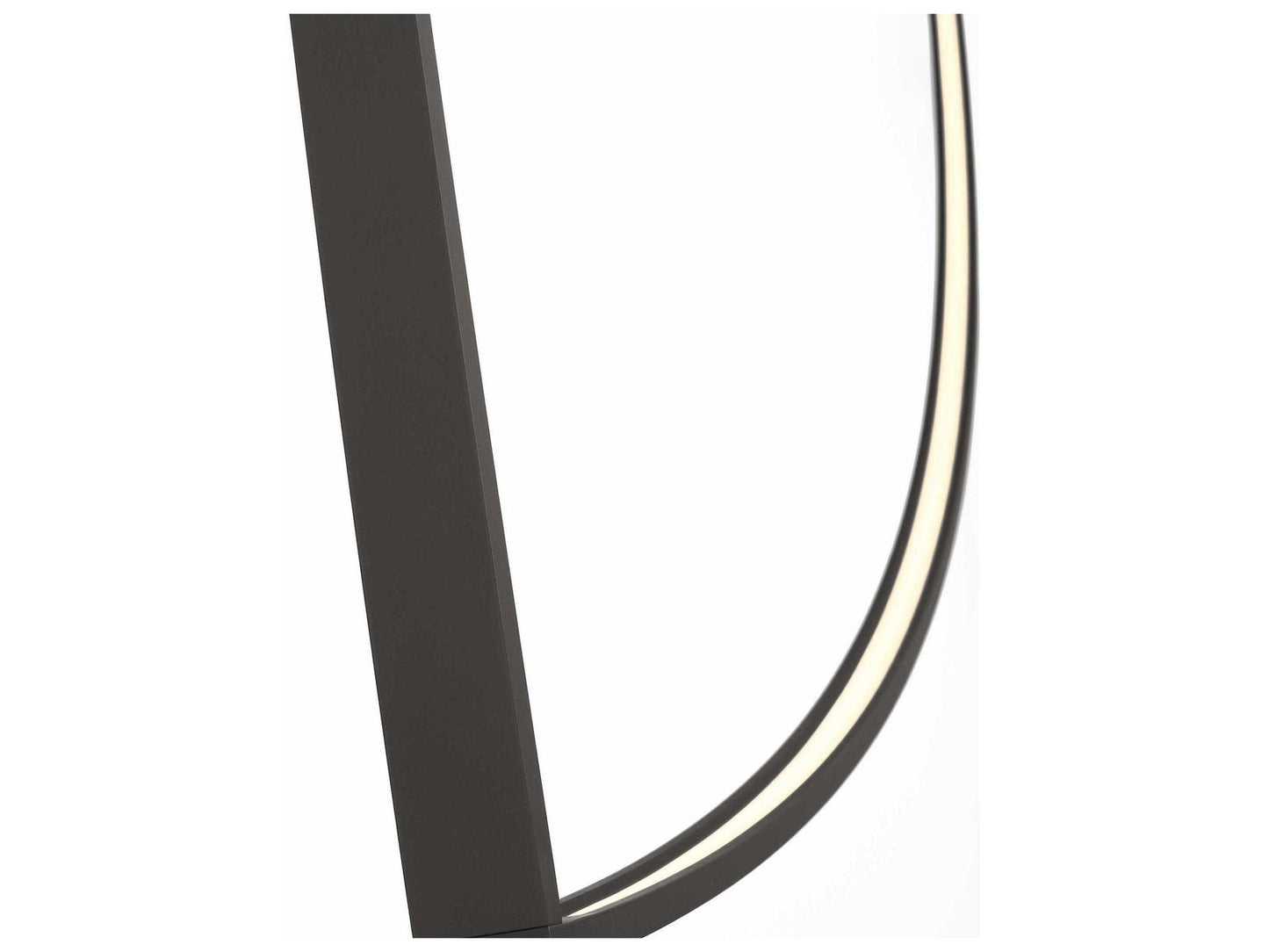 Visual Comfort Modern Sean Lavin Baku LED Chandelier in Nightshade Black