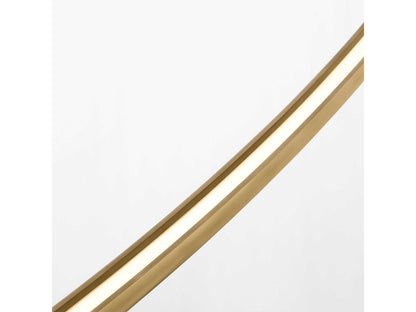 Visual Comfort Modern Sean Lavin Baku 1-Light Integrated LED Linear Chandelier in Hand Rubbed Antique Brass