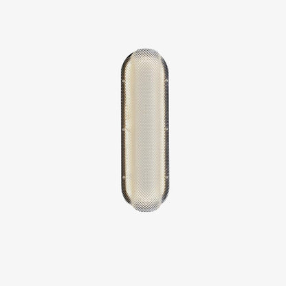 Vale Wall Lamp ∅ 4.7″ x H 15.7″ / Dia 12cm x H 40cm / Black & Clear / Warm Light Wall lamp