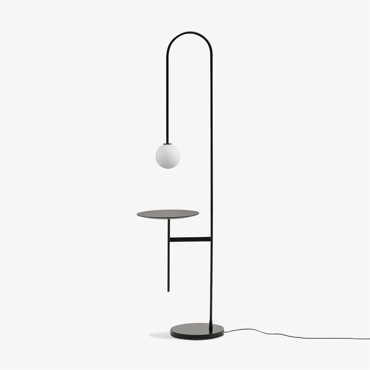 Vanni Floor Lamp ∅ 18.9″ x H 64.5″ / Dia 48cm x H 165m / Black / US plug Floor lamp