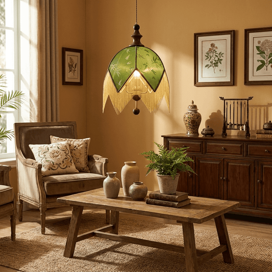 Verdant Fringe Pendant Light