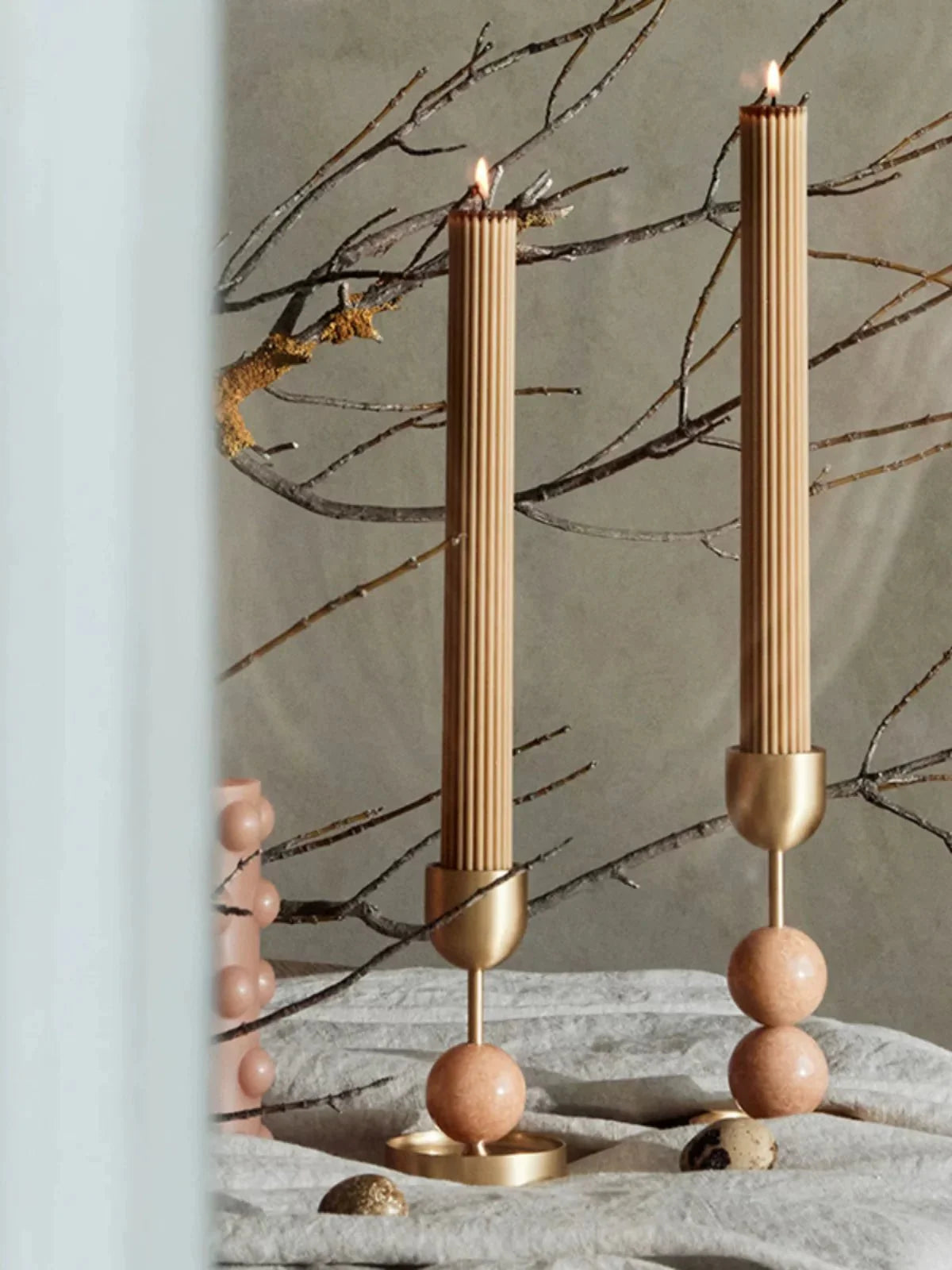 Verdant Sphere Candle Holder