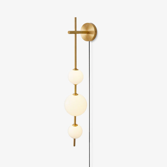 Vertical Globe Plug-in Wall Lamp 1001 Wall lamp